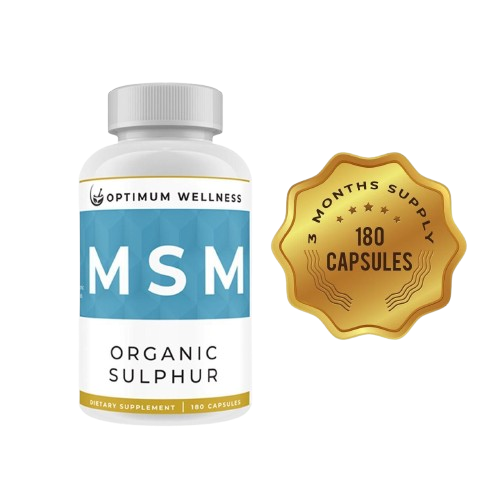 MSM organic sulphur 180 capsules